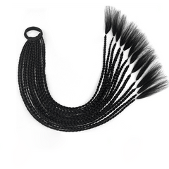 Colorful Braids Hair Extensions High Temp Fiber Synthetic Bands