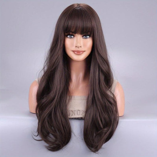 Big Wave Fluffy Synthetic Wig for Daily Use