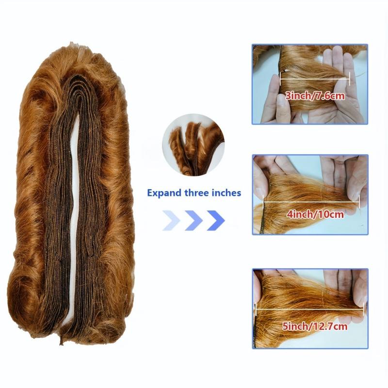 Short Curly Human Hair Extensions with Closure Bundle