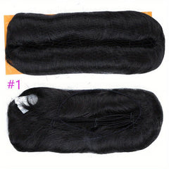 Short Curly Human Hair Extensions with Closure Bundle