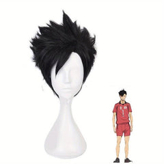 Short Straight Hair Cosplay Wig Synthetic Hair Replacement Wigs