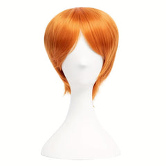 Short Straight Hair Cosplay Wig Synthetic Hair Replacement Wigs
