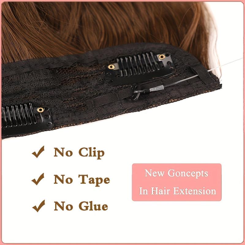 Adjustable Long Wavy Hair Extensions 22 Inch