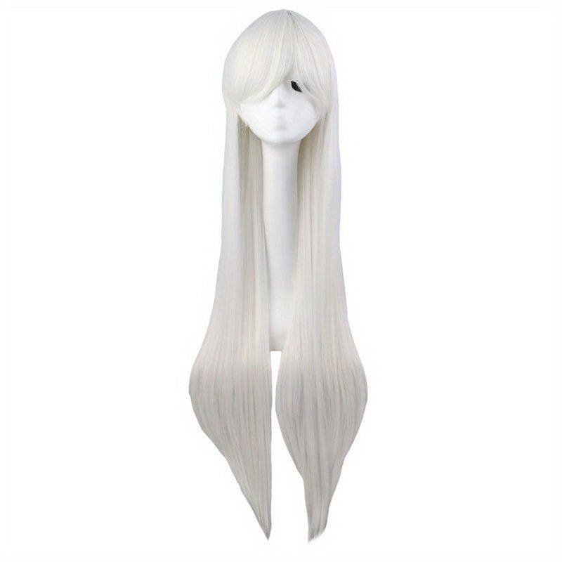 Long Straight Hair Wig 96 cm for Women Synthetic Fiber Hair Wigs