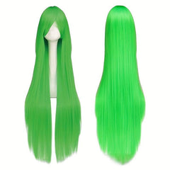Long Straight Hair Wig 96 cm for Women Synthetic Fiber Hair Wigs