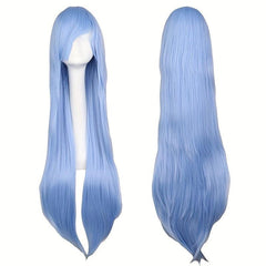 Long Straight Hair Wig 96 cm for Women Synthetic Fiber Hair Wigs