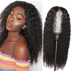 Long Deep Curly Wig Synthetic Wig Heat Resistant Natural Looking