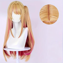 Long Straight Wigs Hairbangs for Cosplay Halloween Party