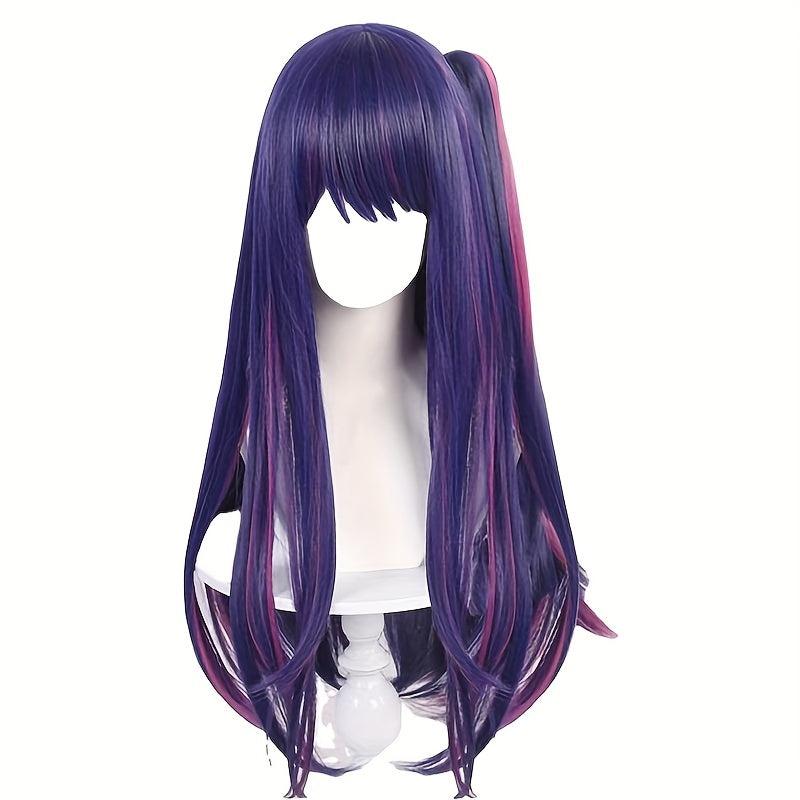 Long Straight Wigs Hairbangs for Cosplay Halloween Party