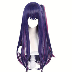 Long Straight Wigs Hairbangs for Cosplay Halloween Party
