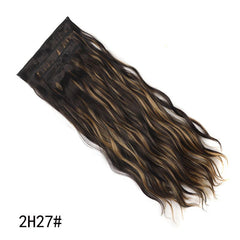 Curly Wavy Clip In Hair Extension 4pcs Set