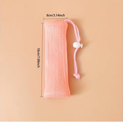 Colorful Mesh Soap Saver Pouch for Bath and Shower