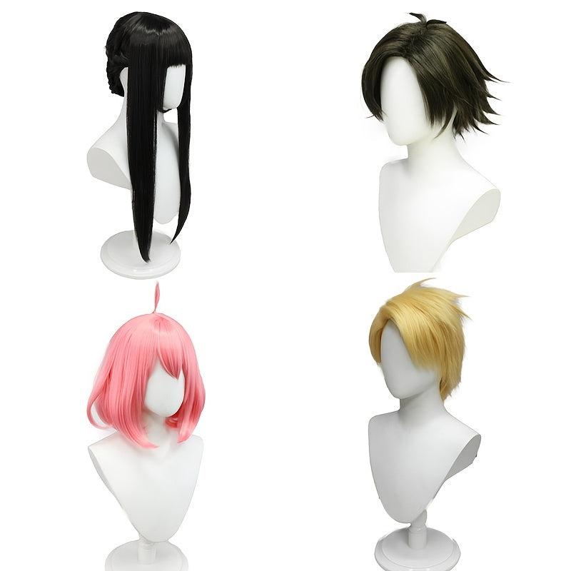 Synthetic Cosplay Hair Wigs Heat Resistant for Theme Party Halloween