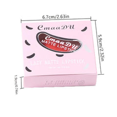 CmaaDu 15 Lipstick Matte Long Lasting Waterproof Lip Stick Set