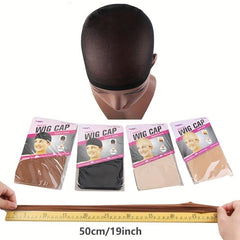 10-14pcs Breathable Stocking Wig Caps Stretchy Nylon for Women