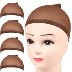 10-14pcs Breathable Stocking Wig Caps Stretchy Nylon for Women