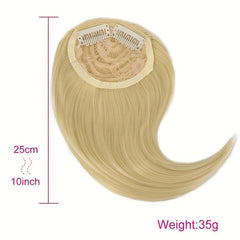 Long Side Hair Bangs Synthetic Clip In Hair Extensions Natural Looking