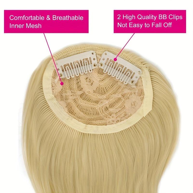 Long Side Hair Bangs Synthetic Clip In Hair Extensions Natural Looking