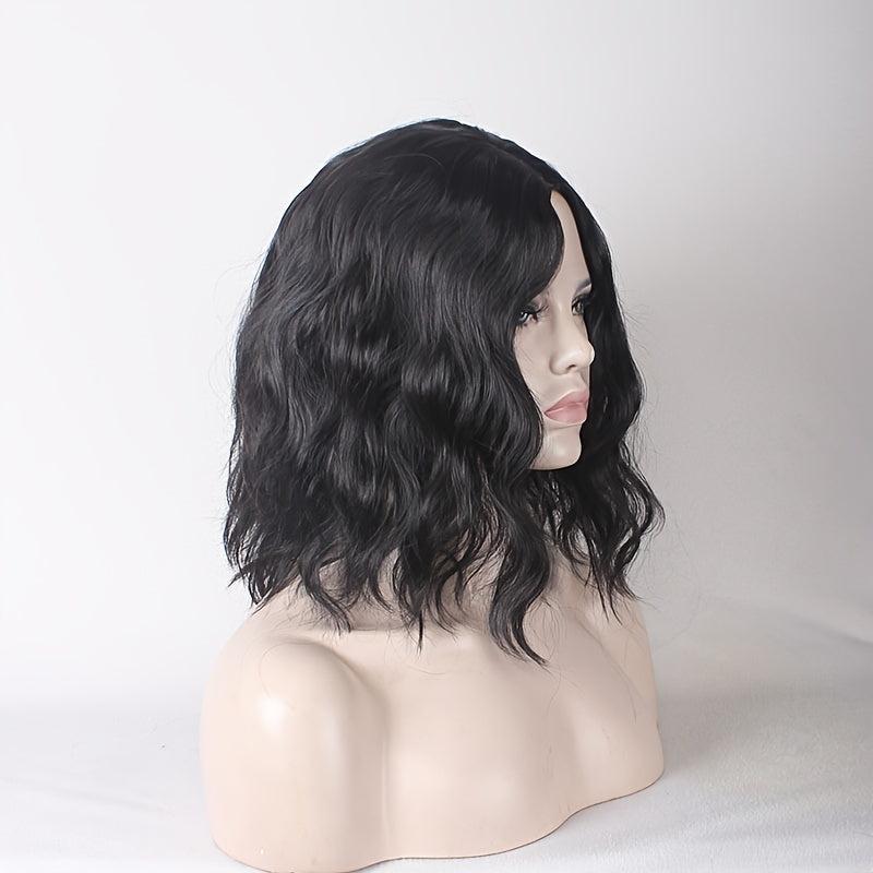 Short Curly Bob Cut Wig Synthetic Wig Heat Resistant Fashionable