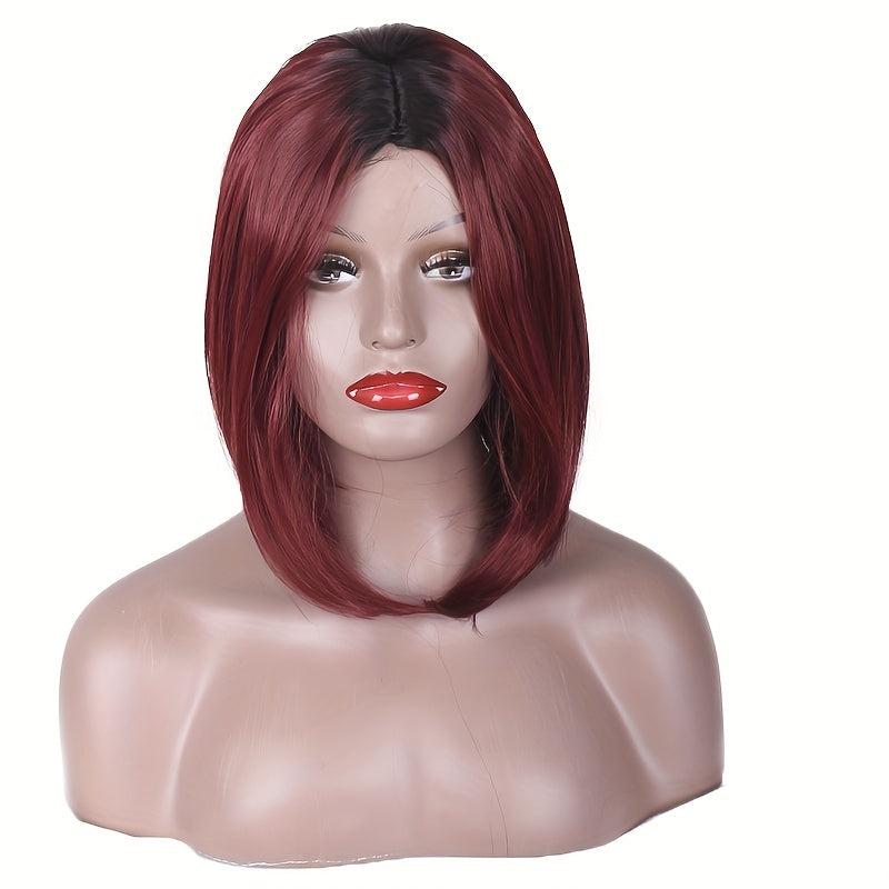 Short Curly Bob Cut Wig Synthetic Wig Heat Resistant Fashionable