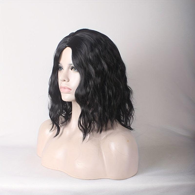 Short Curly Bob Cut Wig Synthetic Wig Heat Resistant Fashionable