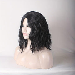 Short Curly Bob Cut Wig Synthetic Wig Heat Resistant Fashionable