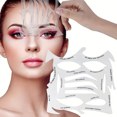 Eyeliner Eyebrow Stencils Set Quick Makeup Stencils