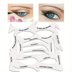 Eyeliner Eyebrow Stencils Set Quick Makeup Stencils