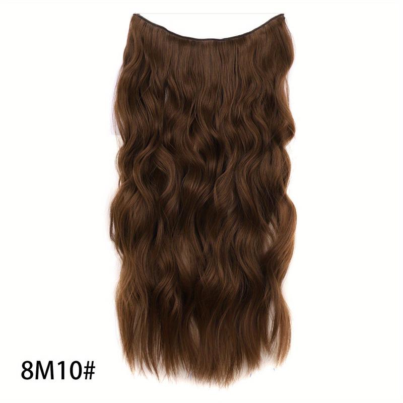 22 Inch Invisible Wire Hair Extensions Long Wave Hair Extensions