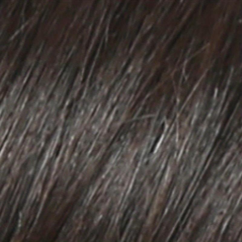 Brown Mixed Silk Short Hair Synthetic Wigs With Bangs For Women