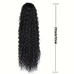 Drawstring Ponytail 60 96 Cm Natural Wave Synthetic Hair Extension