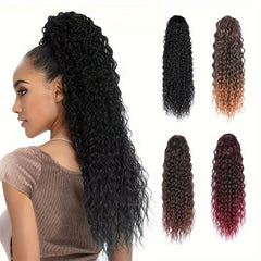 Drawstring Ponytail 60 96 Cm Natural Wave Synthetic Hair Extension