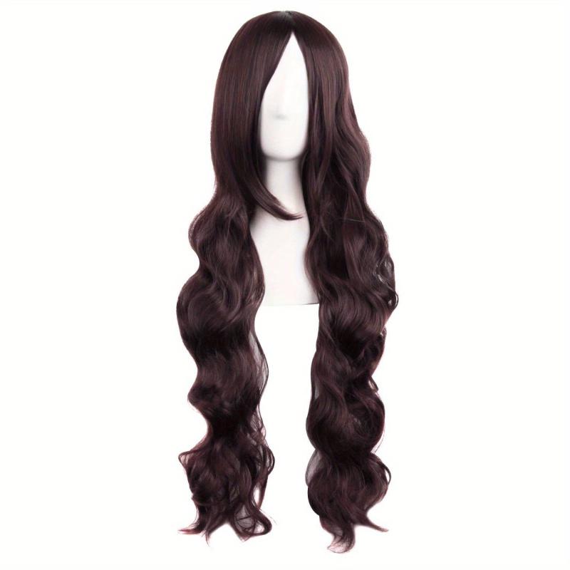 32 Inch Long Curly Wavy Hair Spiral Curly Hair Cosplay Costume Wig