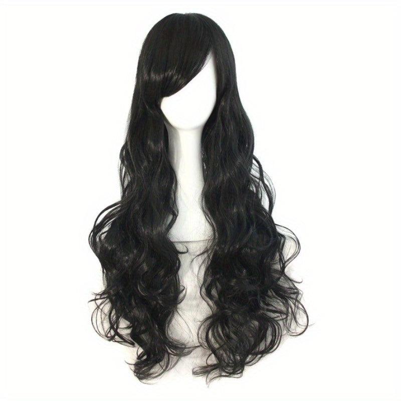 32 Inch Long Curly Wavy Hair Spiral Curly Hair Cosplay Costume Wig
