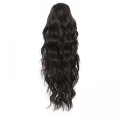 Long Curly Wavy Ponytail Extensions Natural Looking