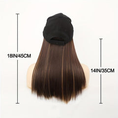 Long Straight Synthetic Wig for Daily Use