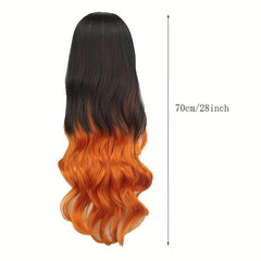 Gemini Long Straight Triple Ponytail Synthetic Wig for Halloween Cosplay Party