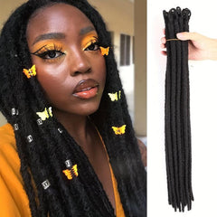 Synthetic Crochet Loc Extensions for Women 8 Cm Pre Looped Dreads