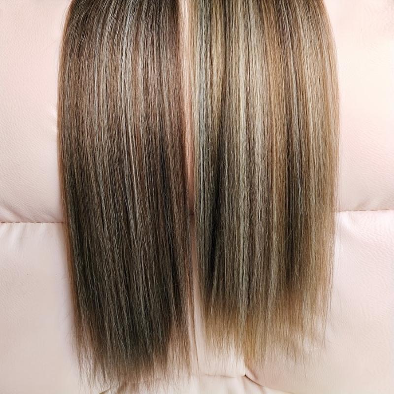 1pc Long Ombre Straight Hair Weaving Bundles Synthetic Hair Extensions
