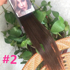 20pcs Long Human Hair Tape In Extensions for Daily Use