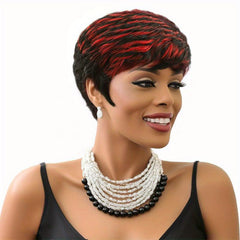 Pixie Cut Short Wig for Women Layered Hairstyles Cosplay Costume