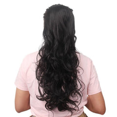 Blonde Brown Curly Ponytail Extension Short Hairpiece Women Hair Accessories