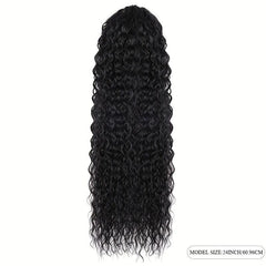 Water Wave Drawstring Ponytail Extensions Human Hair Extensions For Women