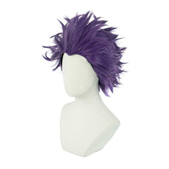 Purple Anime Cosplay Wig for Men - Halloween Costume Accessory