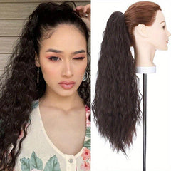 Corn Wave Ponytail Extension Hair Claw Clip In Hair Women