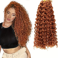 Long Water Wave Hair Bundles Crochet Extensions Synthetic Hair Weaves