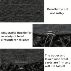 Short Afro Kinky Ponytail Extension for Women - Curly Drawstring Ponytail