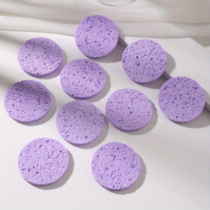 5pcs Reusable Facial Sponge for Cleansing and Exfoliating