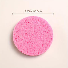 5pcs Reusable Facial Sponge for Cleansing and Exfoliating