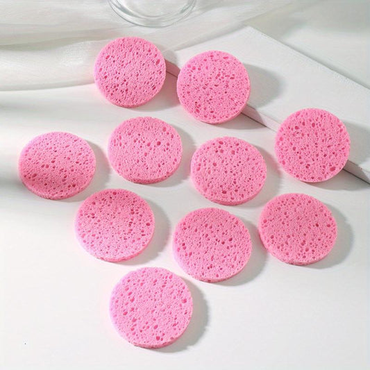5pcs Reusable Facial Sponge for Cleansing and Exfoliating